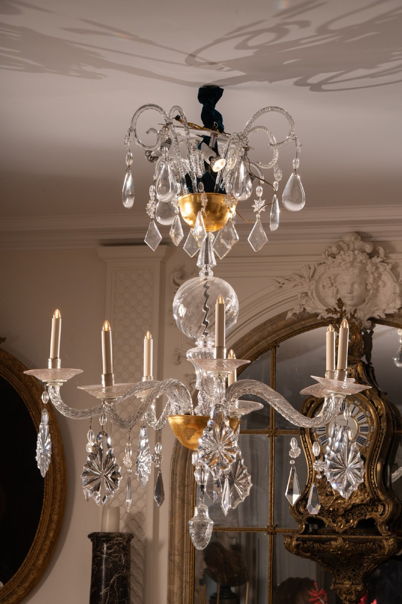 Lustre liégeois  d'époque XVIIIe
