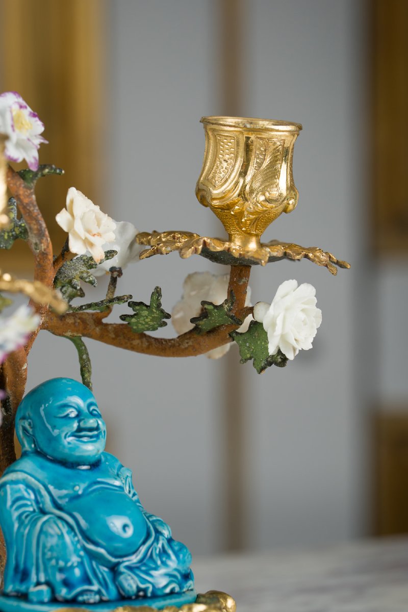 Pair Of Louis XV Candlesticks-photo-2