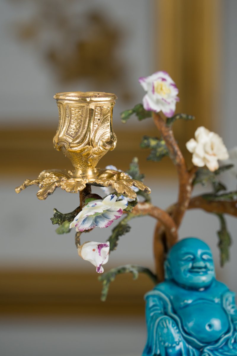 Pair Of Louis XV Candlesticks-photo-4