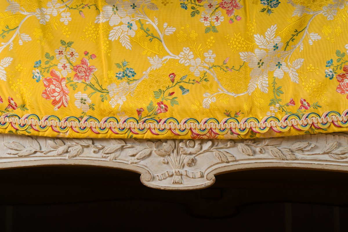 Polish-style Bed Stamped "nicolas Heurtaut"-photo-4