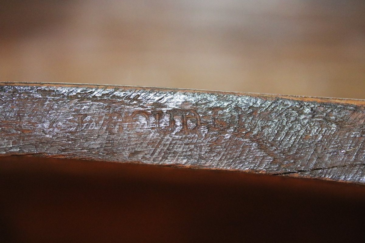 Table à écrire dite « à la Pompadour » estampillée Léonard Boudin-photo-7
