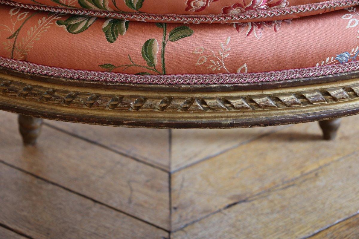 Set Of Four Louis XVI Armchairs By Nadal The Elder-photo-7