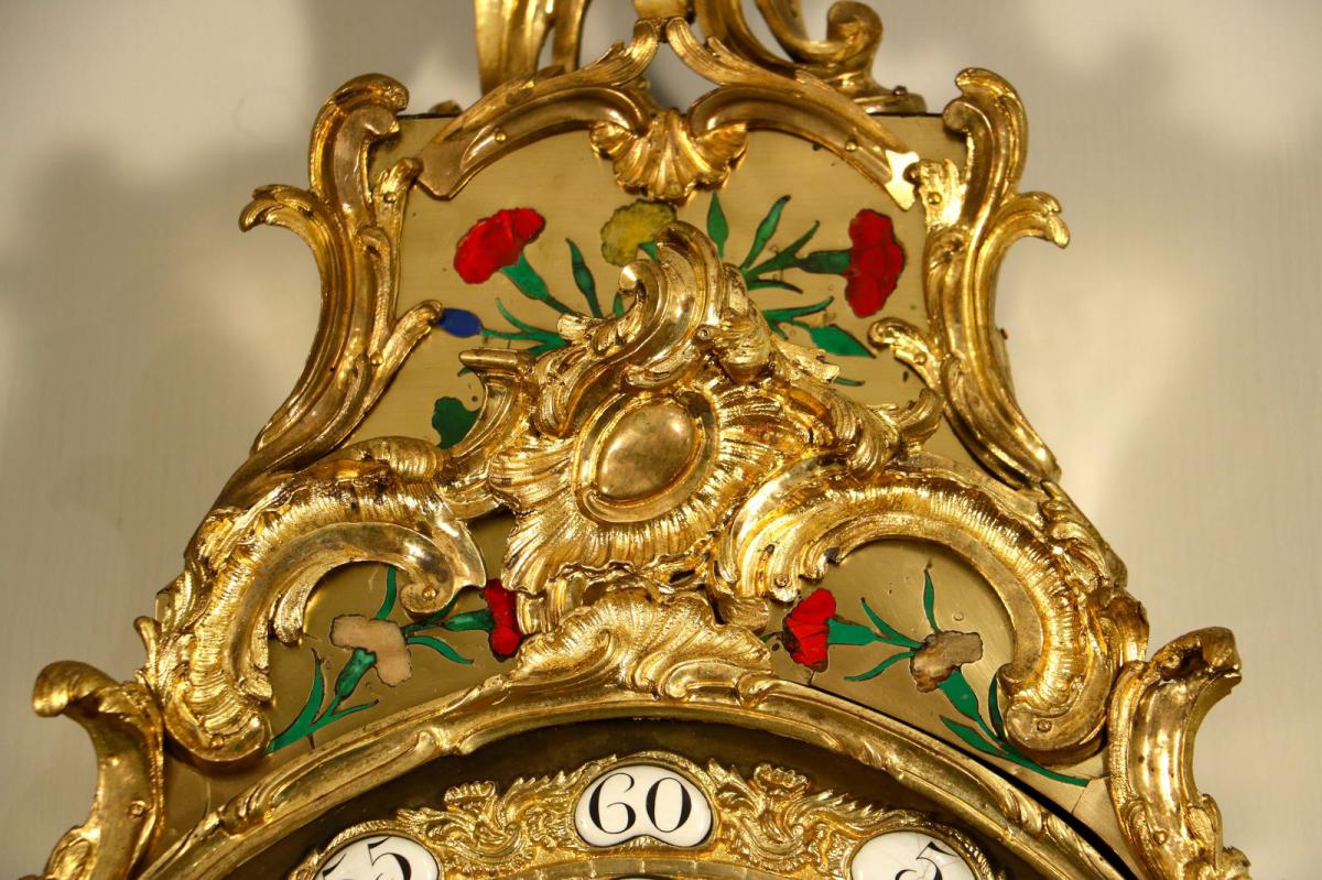 Cartel d'Applies For Five Colors, Gilt Bronze, Louis XV.-photo-2