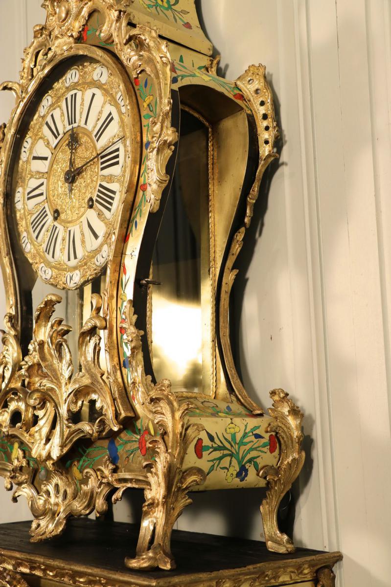 Cartel d'Applies For Five Colors, Gilt Bronze, Louis XV.-photo-3