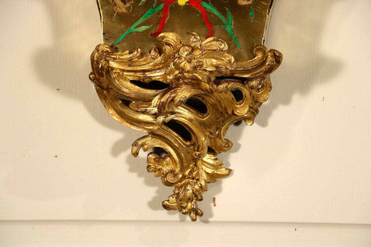 Cartel d'Applies For Five Colors, Gilt Bronze, Louis XV.-photo-5