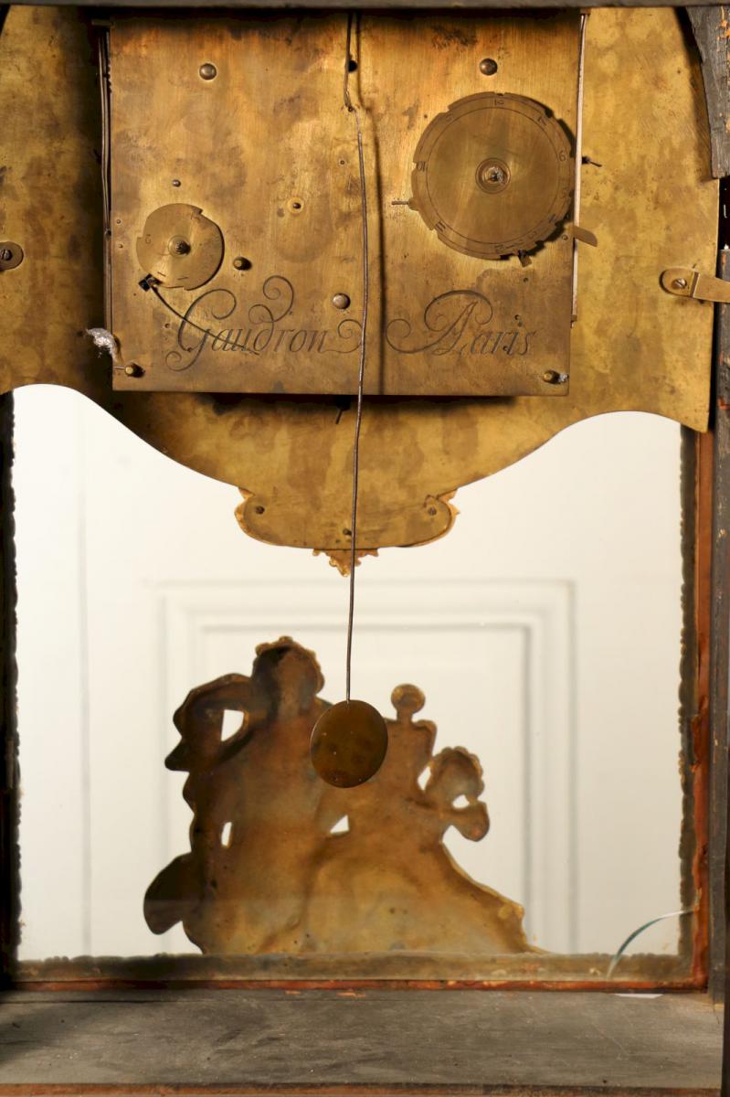 Cartel In Shell, d'Après Boulle, Circa 1700-photo-5