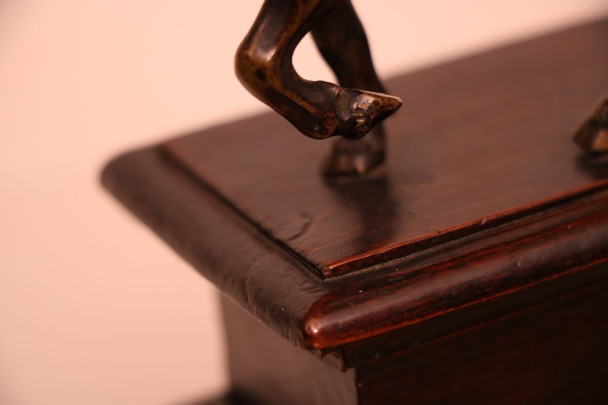 Bull In Bronze Late 17th-photo-1