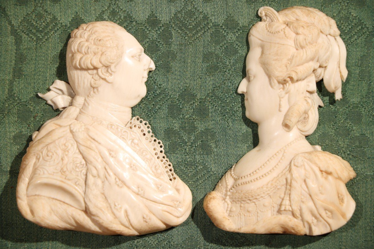 Profiles Of Louis XVI And Marie-antoinette-photo-4