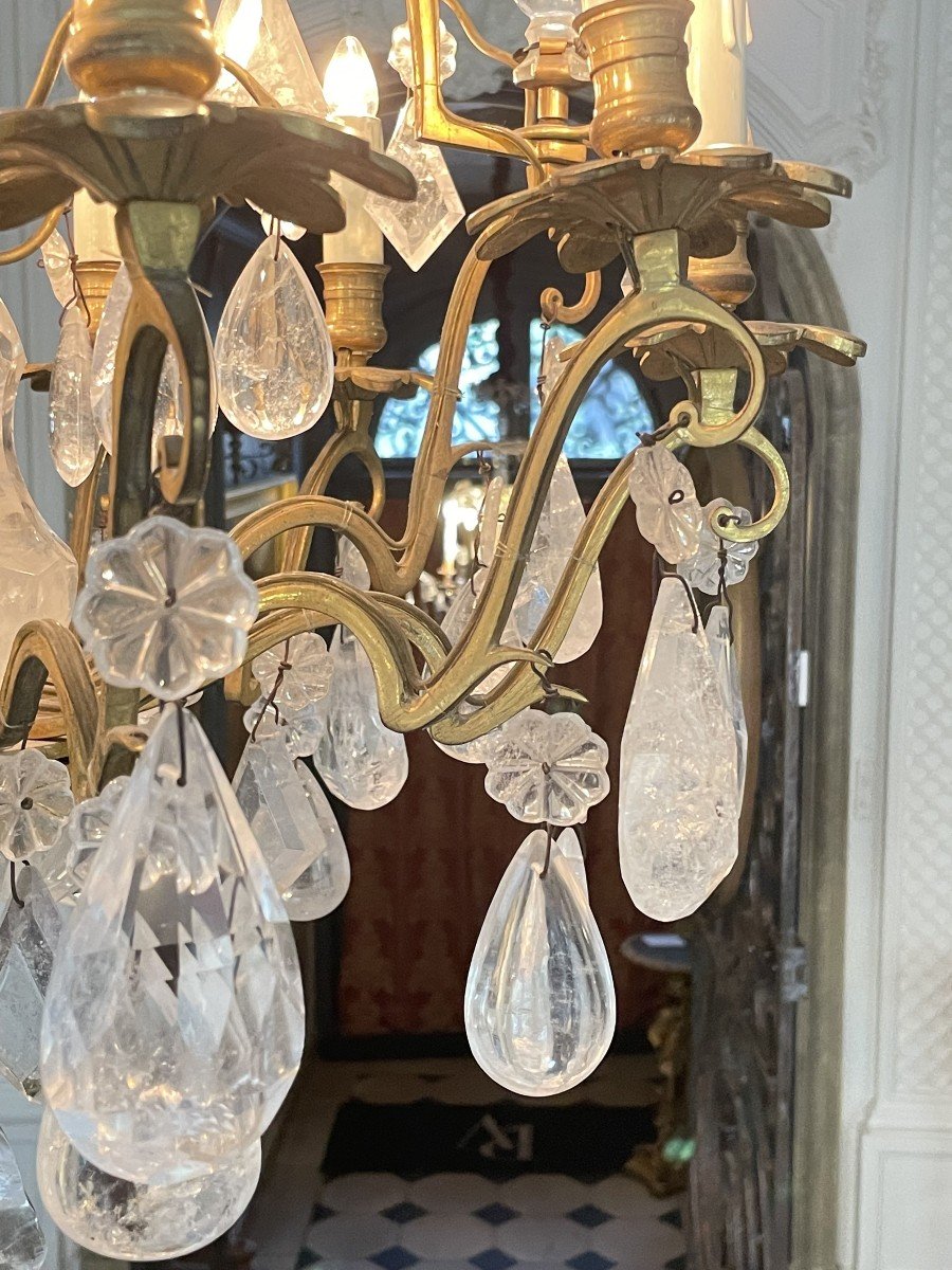 Cage Chandelier With Nine Arms Of Lights-photo-4