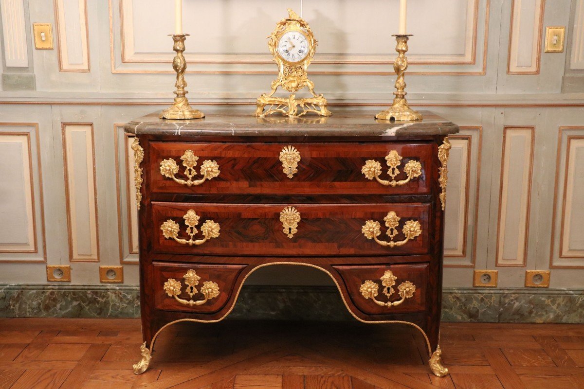 Chest Of Drawers Attributed To Etienne Doirat-photo-2