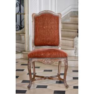 Paire de  Chaises En Bois Naturel