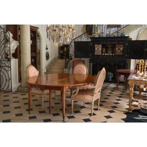 Table en acajou d'époque Louis XVI