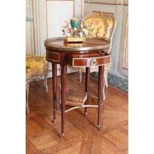 Louis XVI Mahogany Coffee Table