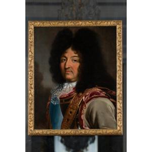 Atelier de Hyacinthe Rigaud, Portrait de Louis XIV