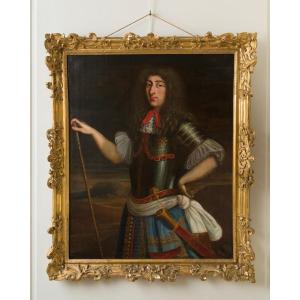 	Portrait Of A Marshal In The Style Of Pierre Mignard