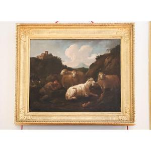 Pair Of Pastoral Scenes - Rosa Da Tivoli