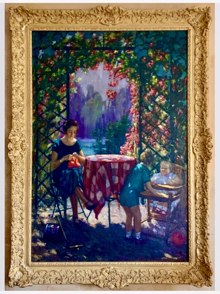 Santa-maria, Andrés (1860–1945). Oil On Canvas, Signed Lower Right.