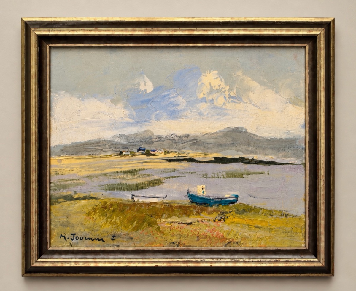 JOUENNE Michel 1933-2021 Nommé peintre officiel de la Marine en 1991
