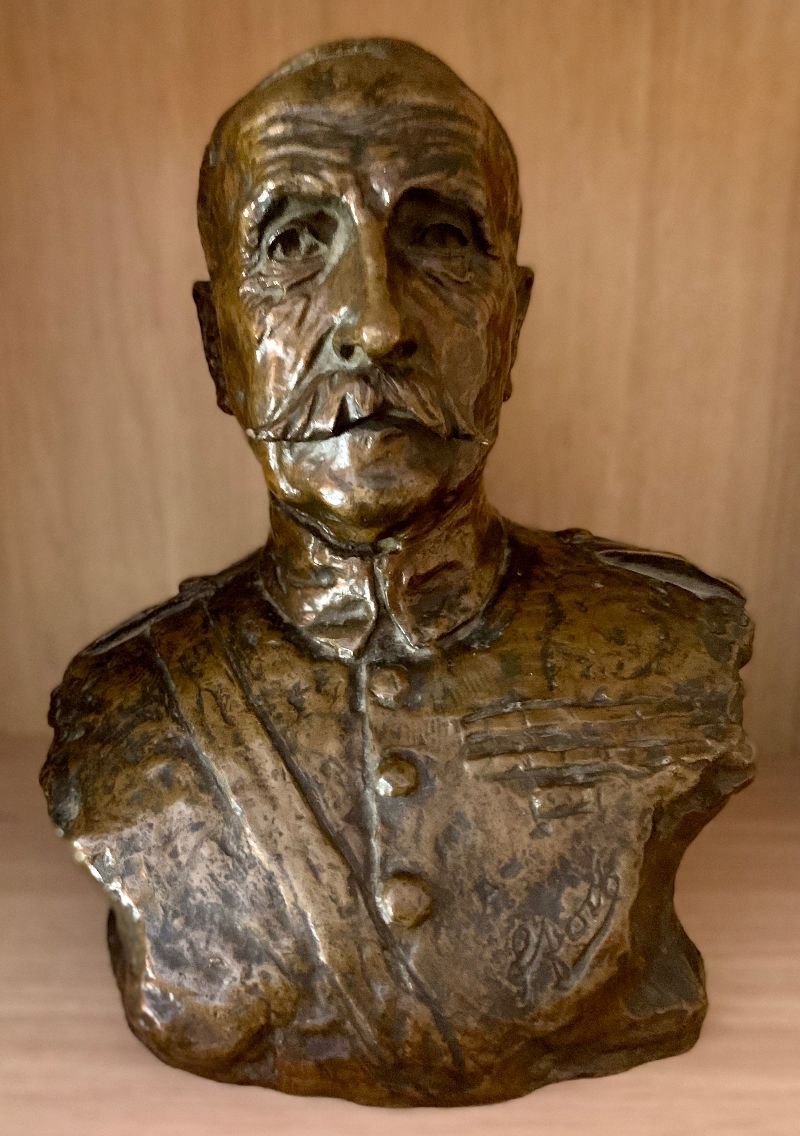 Davidson Jo (1883-1952) - Marshal Foch Bronze Statue