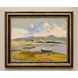 Michel Jouenne 1933–2021 Appointed Official Painter Of The Navy In 1991