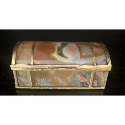 Domed Agate Box