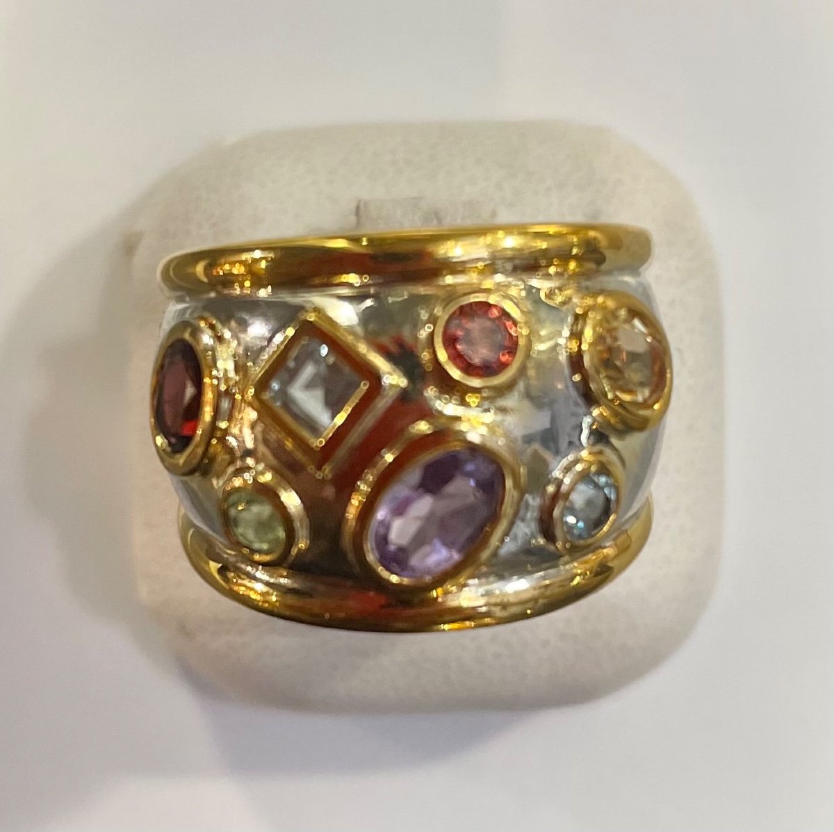 Silver Ring , Natural Stones-photo-4