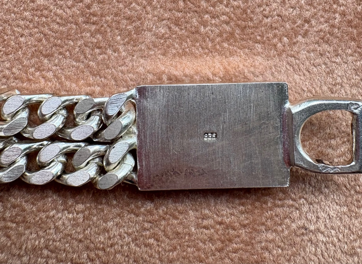 Bracelet argent 835 ,  onyx-photo-6