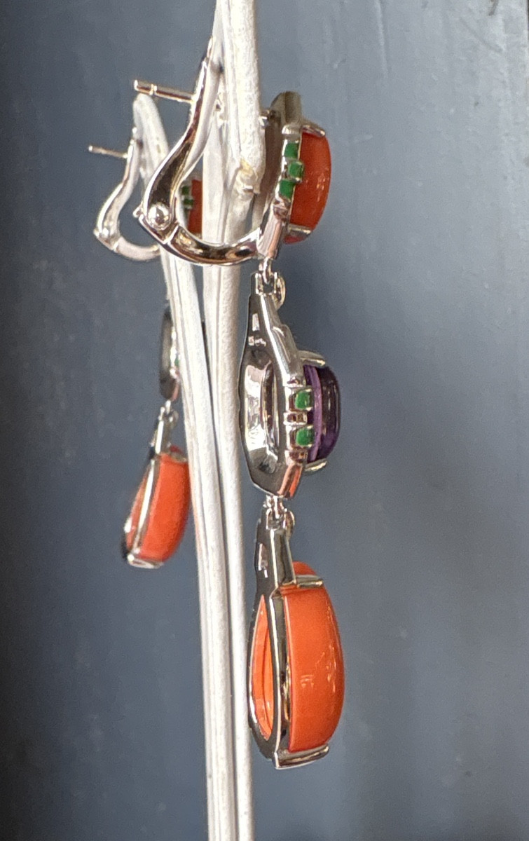 Boucles d’oreilles argent -photo-3