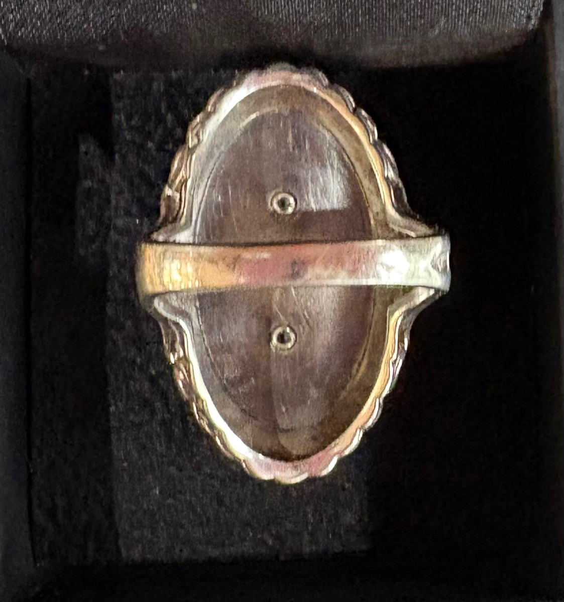 Bague argent email perles cultures marcassites-photo-1