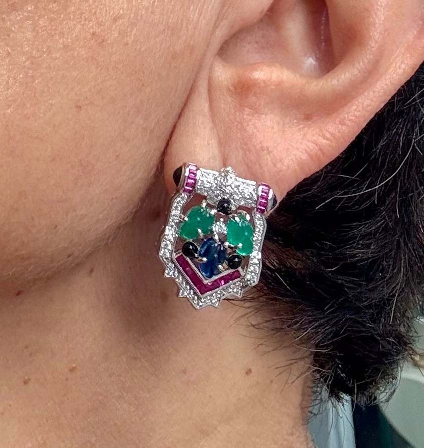 “tutti Frutti” Silver Earrings-photo-1