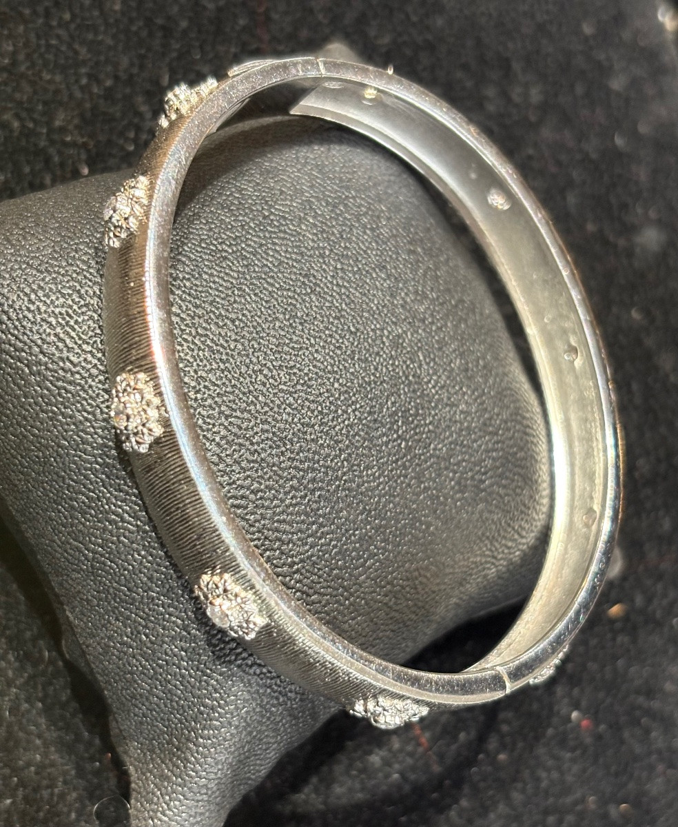 Silver Bangle Bracelet-photo-8