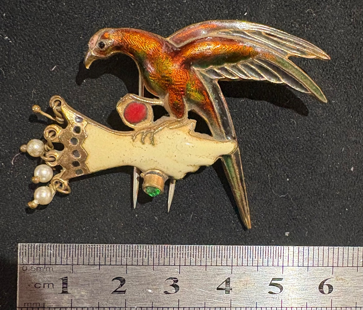 Vintage Jacques Fath Paris Brooch-photo-2