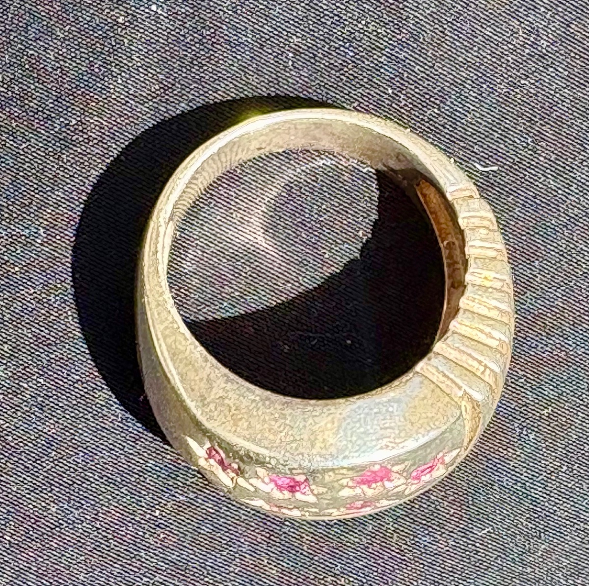 Bague argent rubis -photo-6