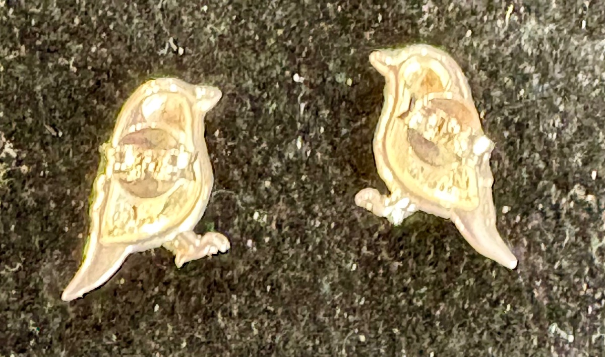 Silver Enamel Earrings -photo-5