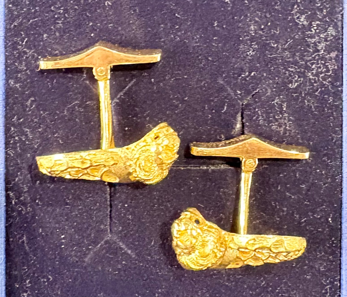 Ram-motif Cufflinks-photo-5