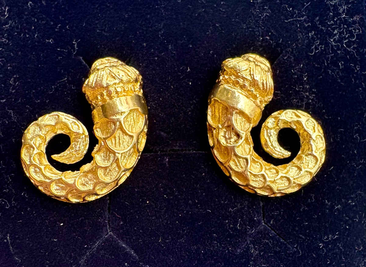 Ram-motif Cufflinks-photo-6