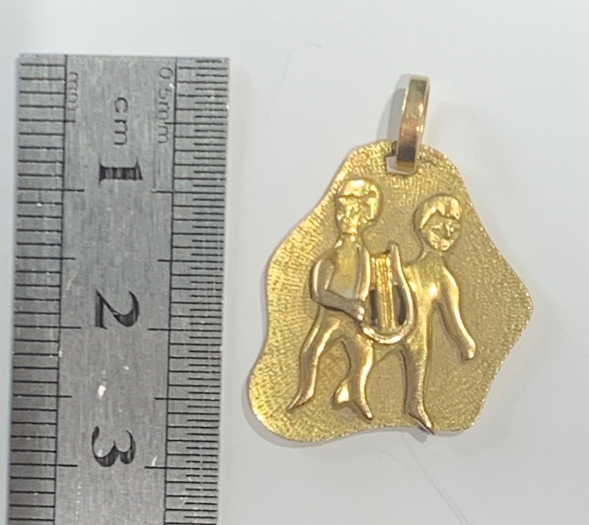 Médaille Or 18ct-photo-2