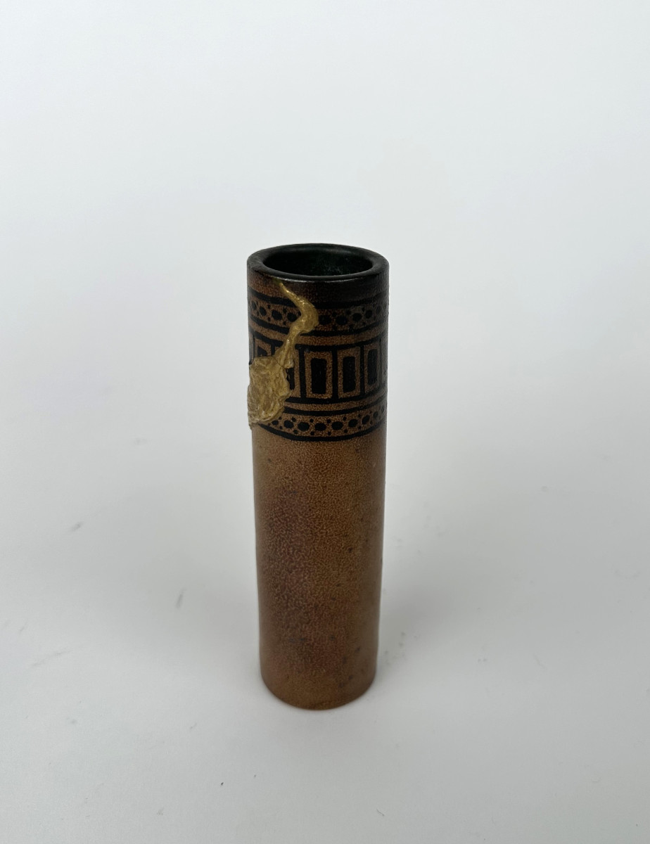 Cylindrical Vase By Henri Simmen (1880-1963)-photo-2