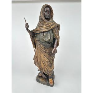 Statue By Friedrich Goldscheider (1845-1897) The Palace Guard