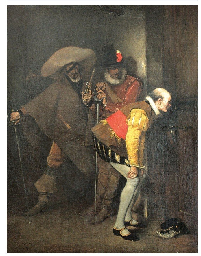   La vengeance du seigneur Cornaro ou le mari jaloux . Ignacio Merino, Pérou. 1869 -photo-4