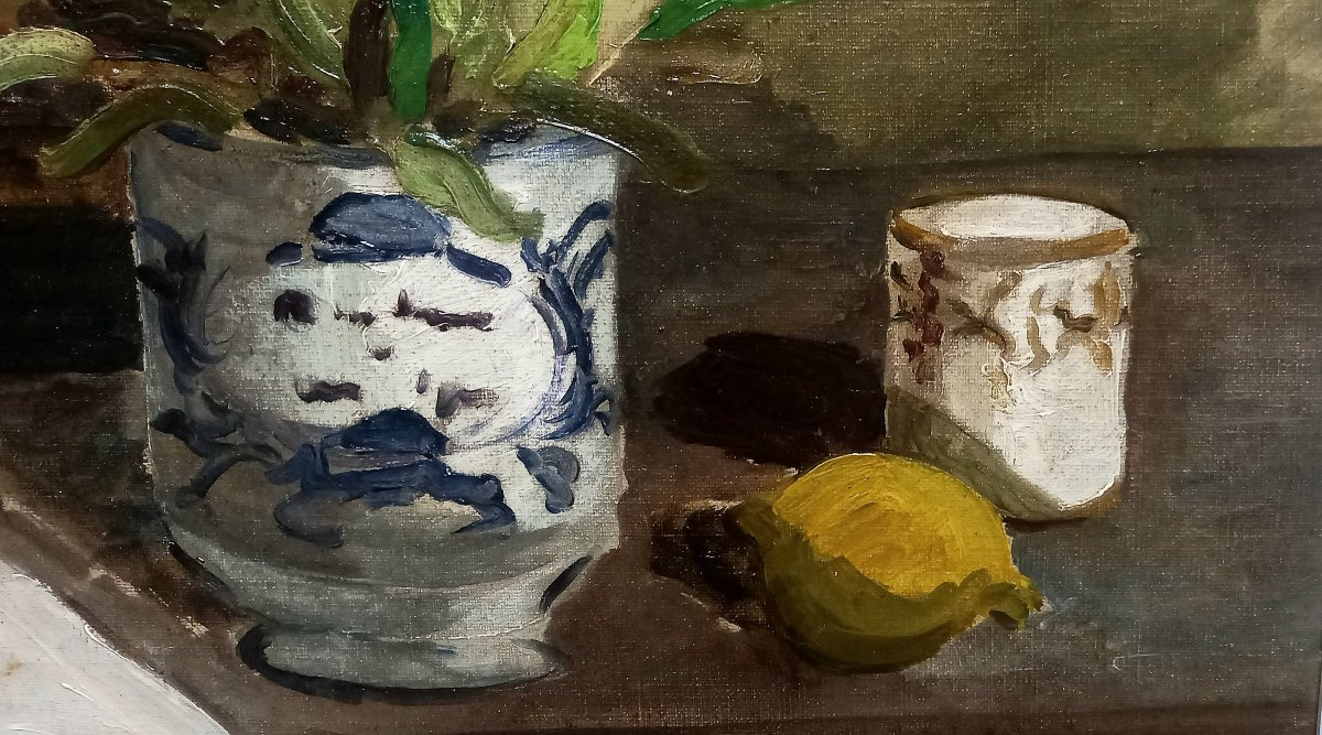 Still Life With Lemons. Maurice Sérullaz. 1948-photo-4
