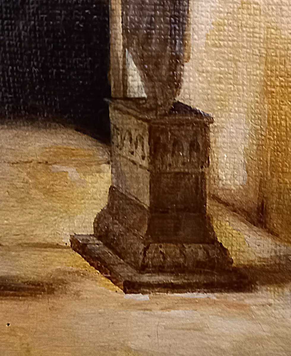 Animated Church Interior. 1830. Romantic School. -photo-3