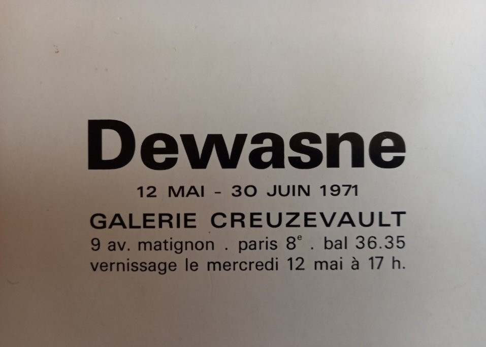 Jean Dewasne. Composition. Sérigraphie,1971. -photo-1