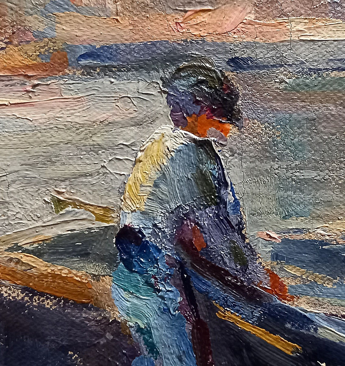Sea Urchin Trillers At The Port Of Martigues. édouard Ducros. 1912.-photo-7