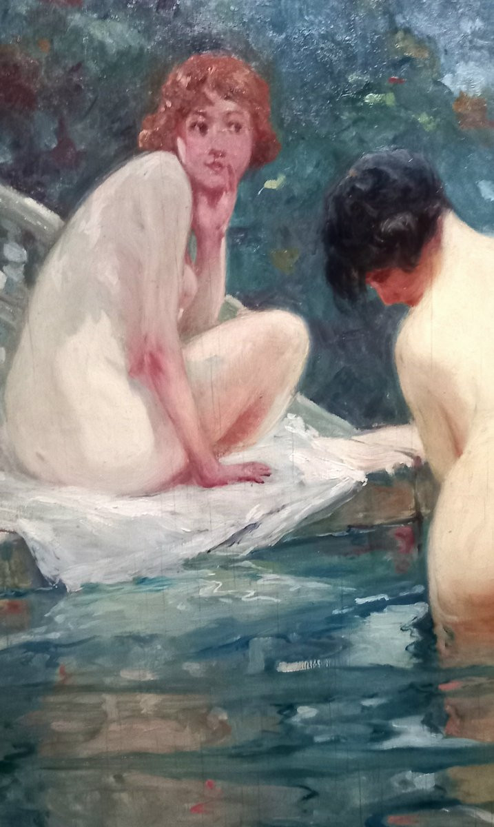 Joseph Milon.  Baigneuses 1929.-photo-2