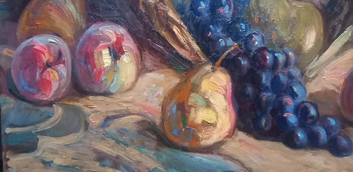 Louise Germain. Nature morte aux fruits. Aix en Provence. -photo-2