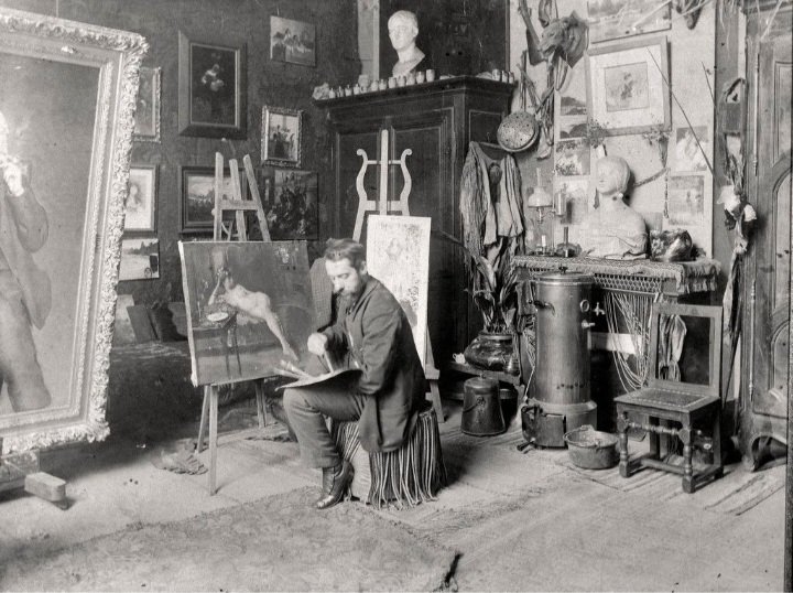 Sibling Portrait ( Paris, 1907). Daniel Hernández. Peru -photo-6