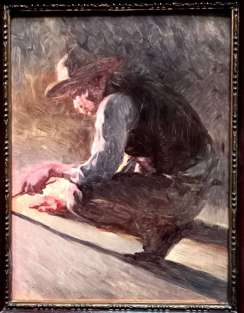 Joseph Milon. By The Fireside. 1908. Aix-en-provence. -photo-3