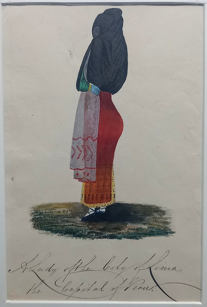 Woman From Lima, Peru. Circa 1830. 