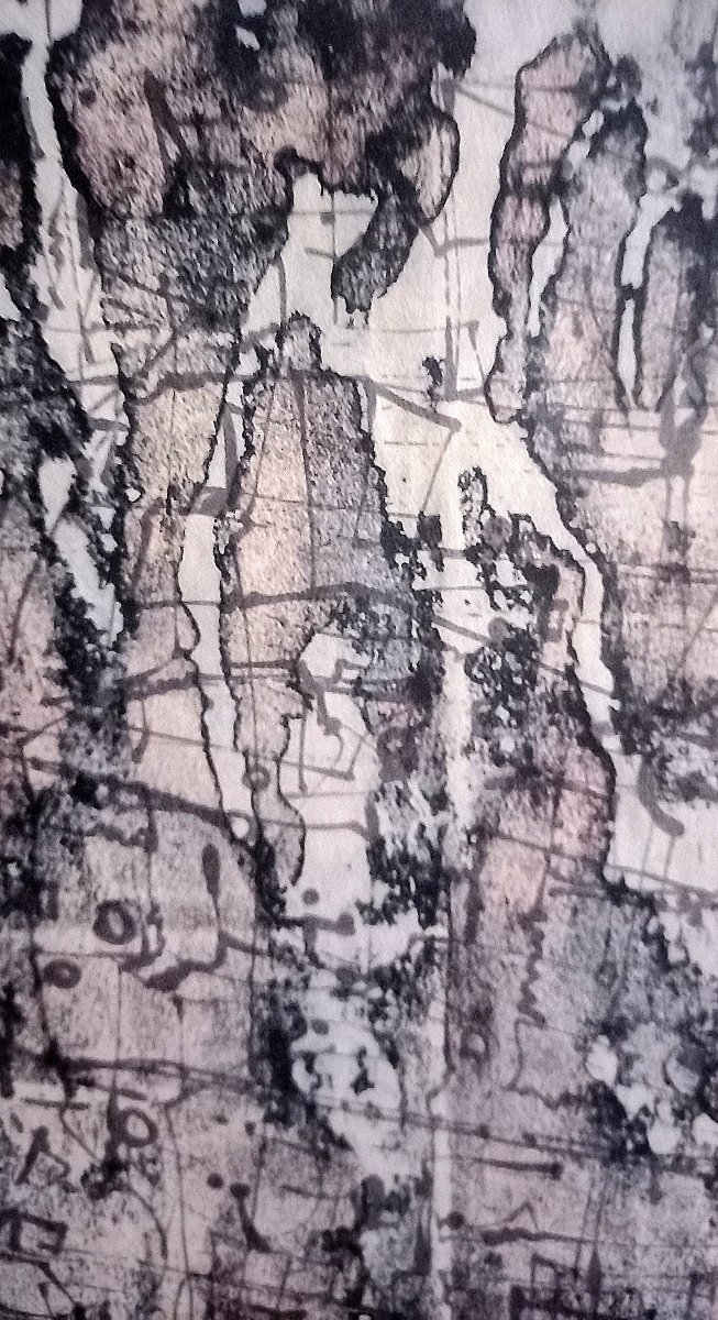 Raul Miliam. Angustia En Ré Mayor, 1952. Ink. Habana, Cuba.-photo-1